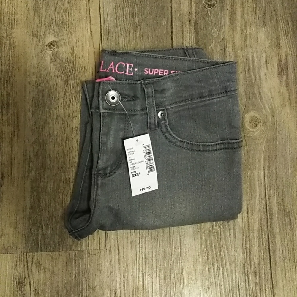 Children's Place Grey Jeans for Girls Size 6x